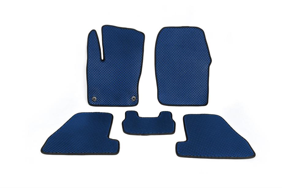 Ford Focus III 2011-2017 EVA Floor Mats (Blue) Image