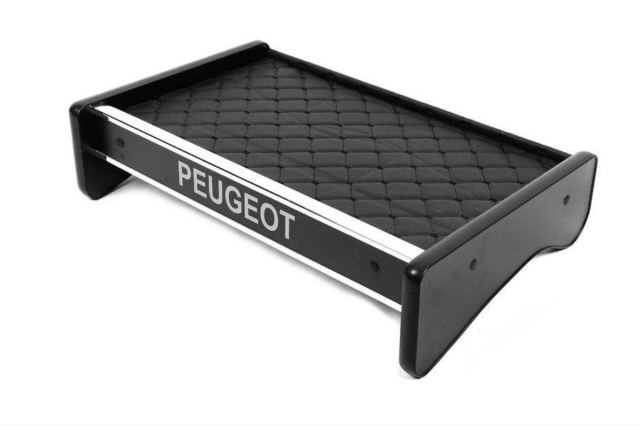 Peugeot Boxer 2006-2025 Dashboard Shelf (Black with Black Stitching) Image
