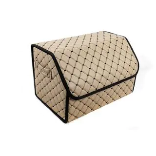 Trunk Organizer Bag ECO (50x30x30, beige) photo 4