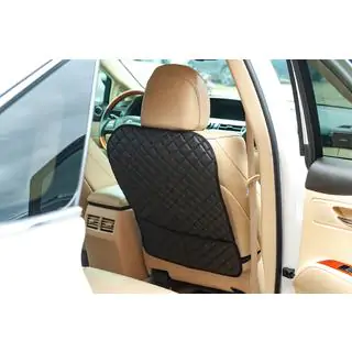 Car Seat Back Organizer ECO (1 pc, Black with Black Stitching) photo 1