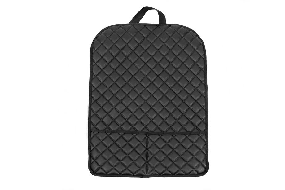 Car Seat Back Organizer ECO (1 pc, Black with Black Stitching) Photo 3