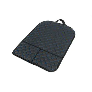Car Seat Back Organizer ECO (1 pc, Black with Blue Stitching) photo 4