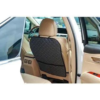 Car Seat Back Organizer ECO (1 pc, Gray with Gray Stitching) photo 1