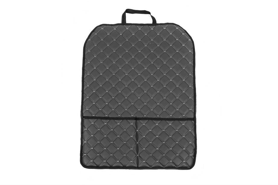 Car Seat Back Organizer ECO (1 pc, Gray with Gray Stitching) Photo 3