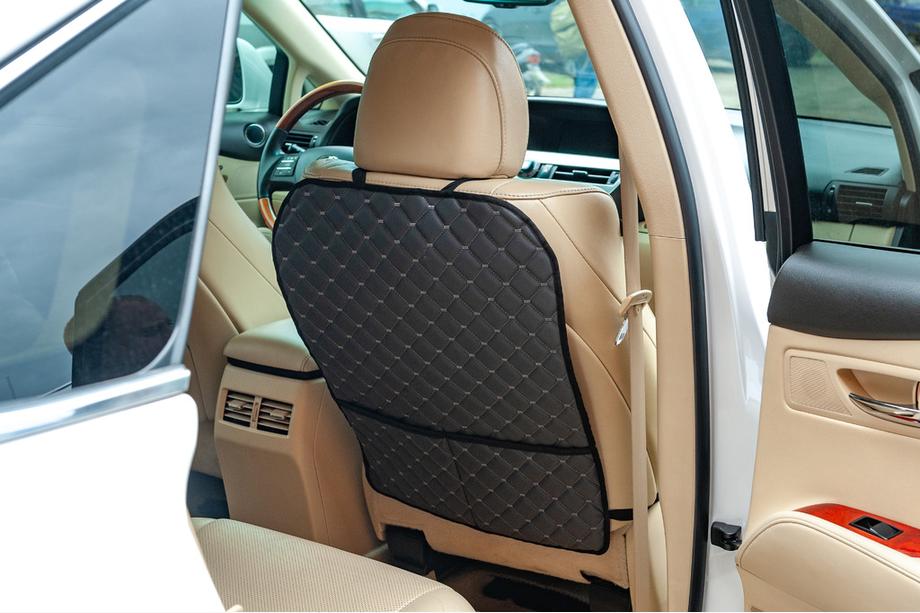 Car Seat Back Organizer ECO (1 pc, Gray with Gray Stitching) Photo 1