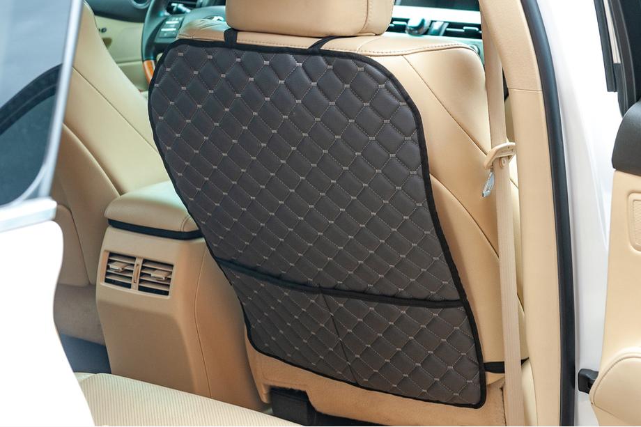 Car Seat Back Organizer ECO (1 pc, Gray with Gray Stitching) Photo 2