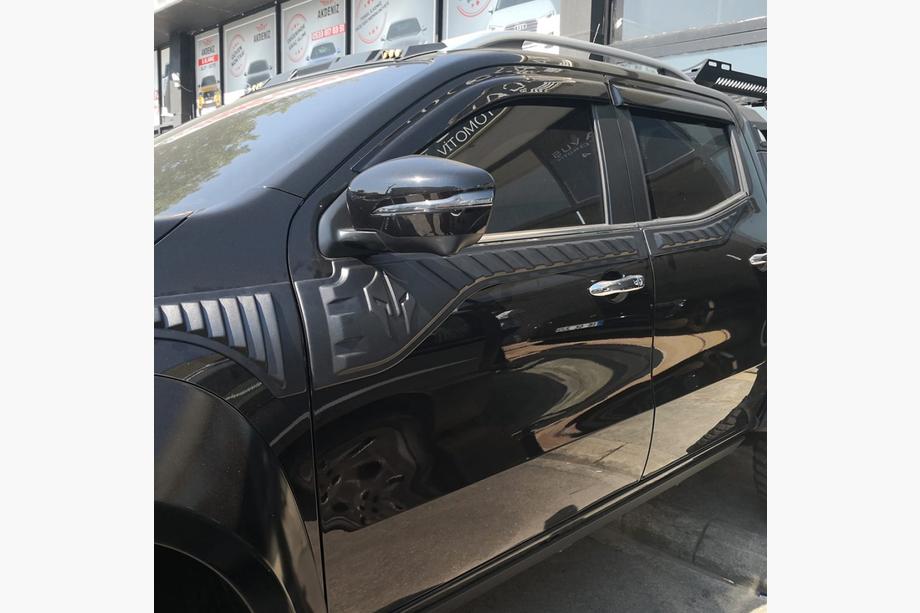 Mercedes X class 2017-2020 Upper Door Moldings (6 pcs, ABS) Image