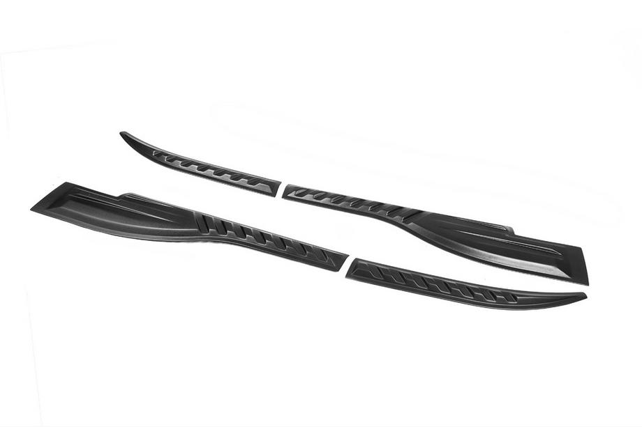 Mitsubishi L200 2006-2015 Upper Door Moldings (4 pcs, ABS) Photo 6