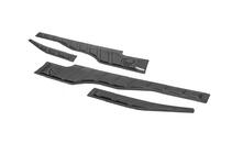 Mitsubishi L200 2015-2024 Upper Door Moldings 2015-2019 (4 pcs, ABS) photo 3