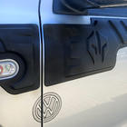 Volkswagen Amarok 2010-2022 Upper Door Moldings (6 pcs, ABS) photo 4