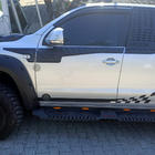 Volkswagen Amarok 2010-2022 Upper Door Moldings (6 pcs, ABS) photo 3