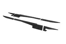Volkswagen Amarok 2010-2022 Upper Door Moldings (6 pcs, ABS) photo 6