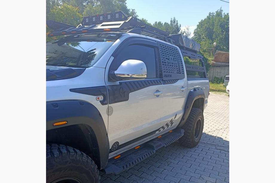 Volkswagen Amarok 2010-2022 Upper Door Moldings (6 pcs, ABS) Image
