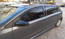 Volkswagen Polo 2010-2017 In-Channel Window Deflectors HB (Esa, 4 pcs) photo 1