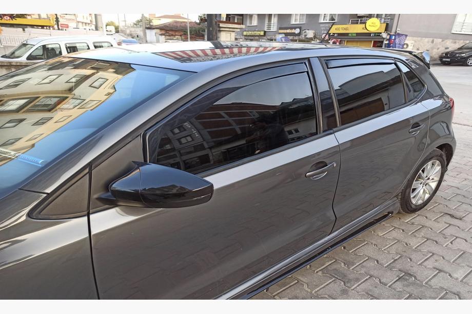 Volkswagen Polo 2010-2017 In-Channel Window Deflectors HB (Esa, 4 pcs) Image