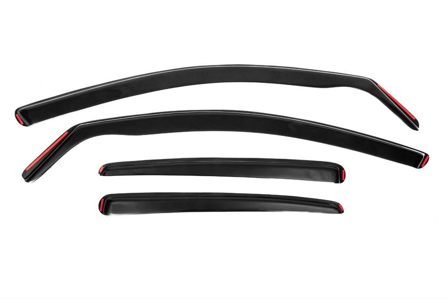 Audi A6 C7 2011-2017 In-Channel Wind Deflectors SD (Esa, 4 pcs) Image