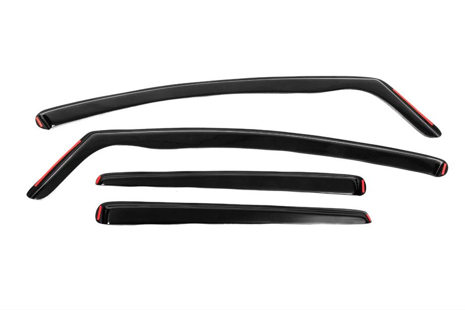 Ford Fiesta 2008-2017 In-Channel Window Deflectors HB (Esa, 4 pcs) Image