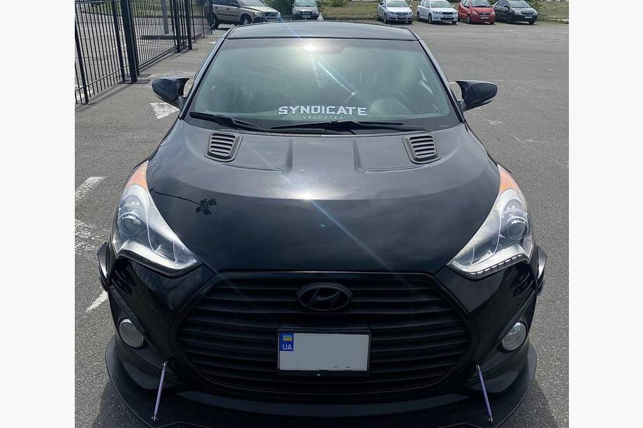 Hyundai Veloster 2011-2017 Mirror covers with turn signal cutout BMW-style (2 pcs) Photo 5