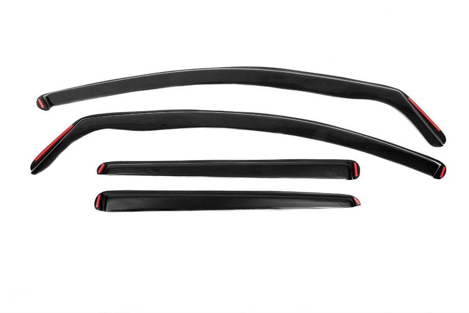 Nissan Qashqai 2014-2021 In-channel window deflectors (Esa, 4 pcs) Image