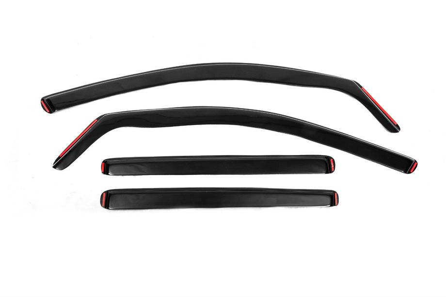 Volkswagen Tiguan 2016-2023 In-channel window deflectors (Esa, 4 pcs) Image