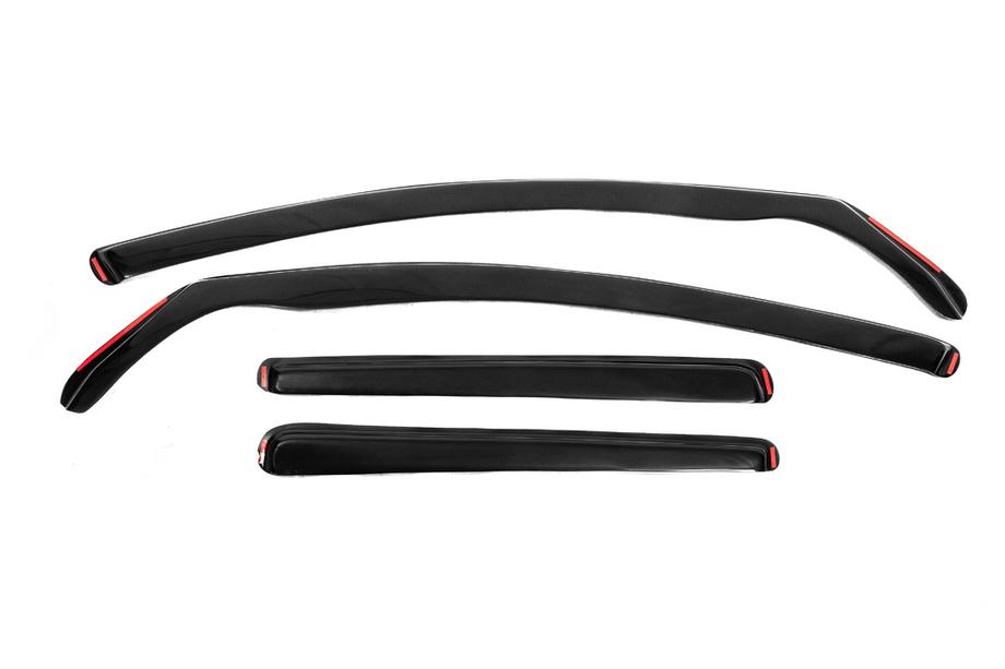 Volkswagen Golf 6 2008-2014 In-Channel Window Deflectors HB (Esa, 4 pcs) Image