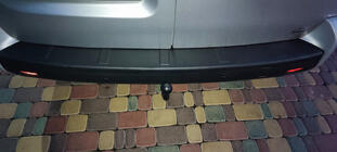 Peugeot Expert 2017- Rear bumper cover Esa (long wheelbase, ABS) photo 3