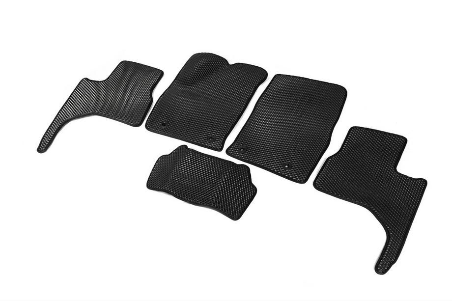 Toyota Land Cruiser 300 2021- EVA Floor Mats (black) Image