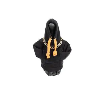 Gear Shift Cover Hoodie Style (Black, Orange Drawstring) photo 1