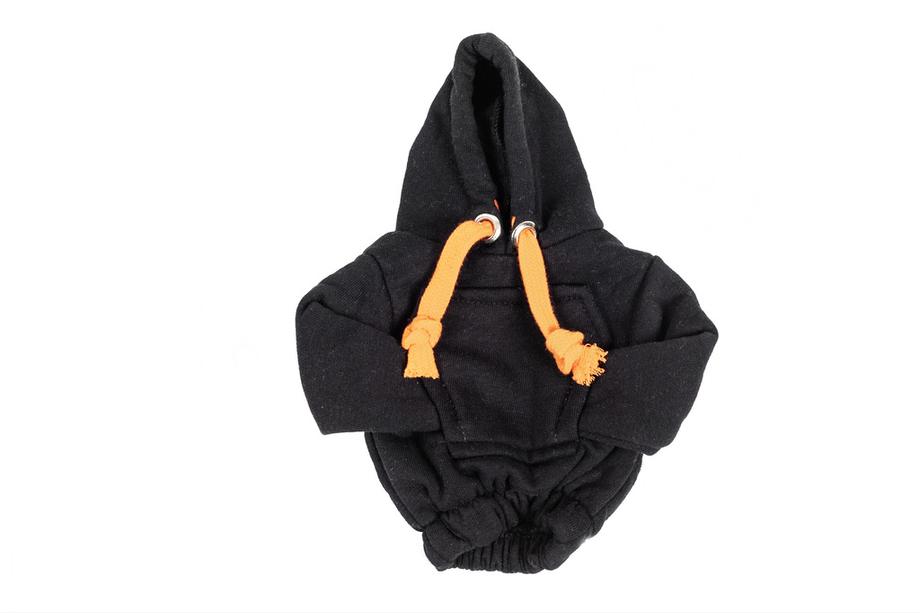 Gear Shift Cover Hoodie Style (Black, Orange Drawstring) Photo 2