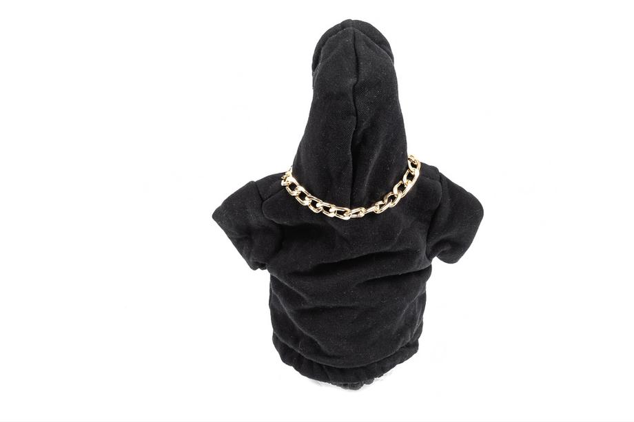 Gear Shift Cover Hoodie Style (Black, Orange Drawstring) Photo 4