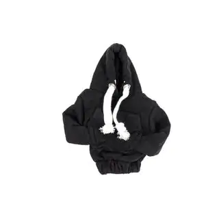 Gear Shift Cover Hoodie Style (Black, White Drawstring) photo 3