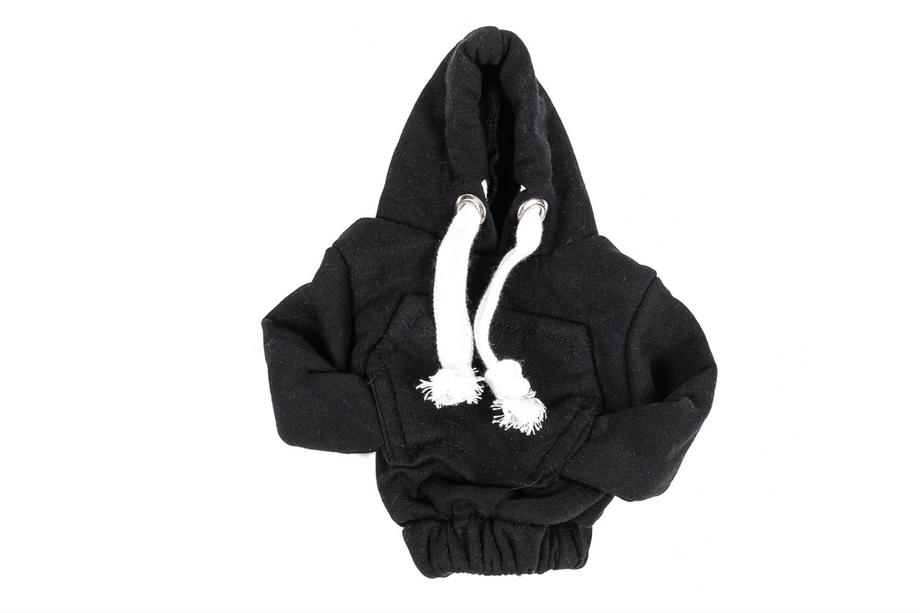 Gear Shift Cover Hoodie Style (Black, White Drawstring) Photo 3