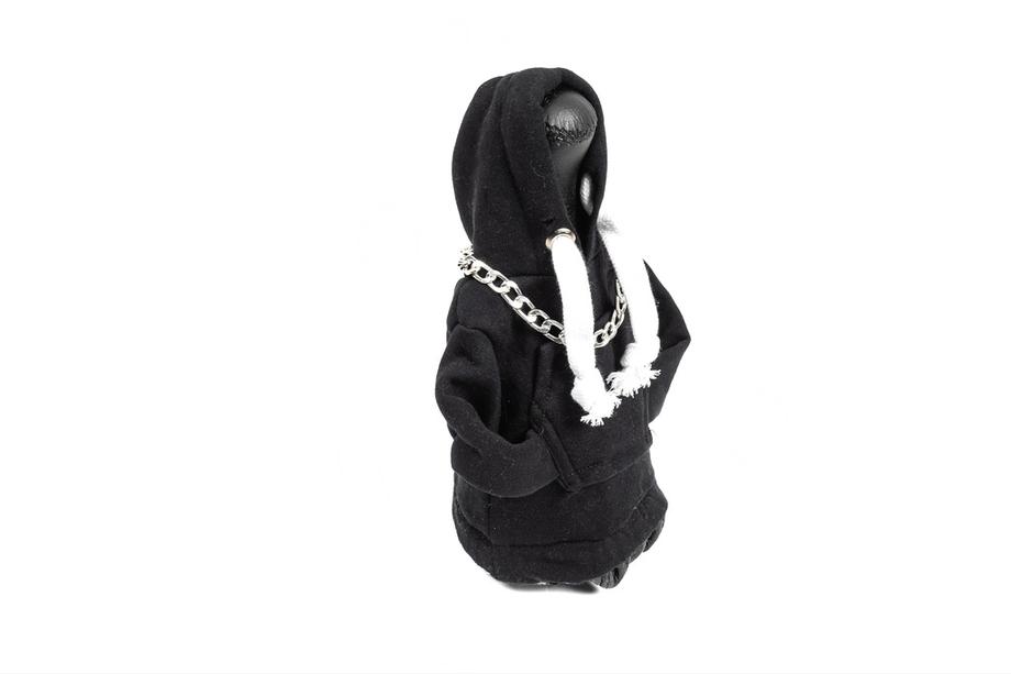 Gear Shift Cover Hoodie Style (Black, White Drawstring) Photo 2