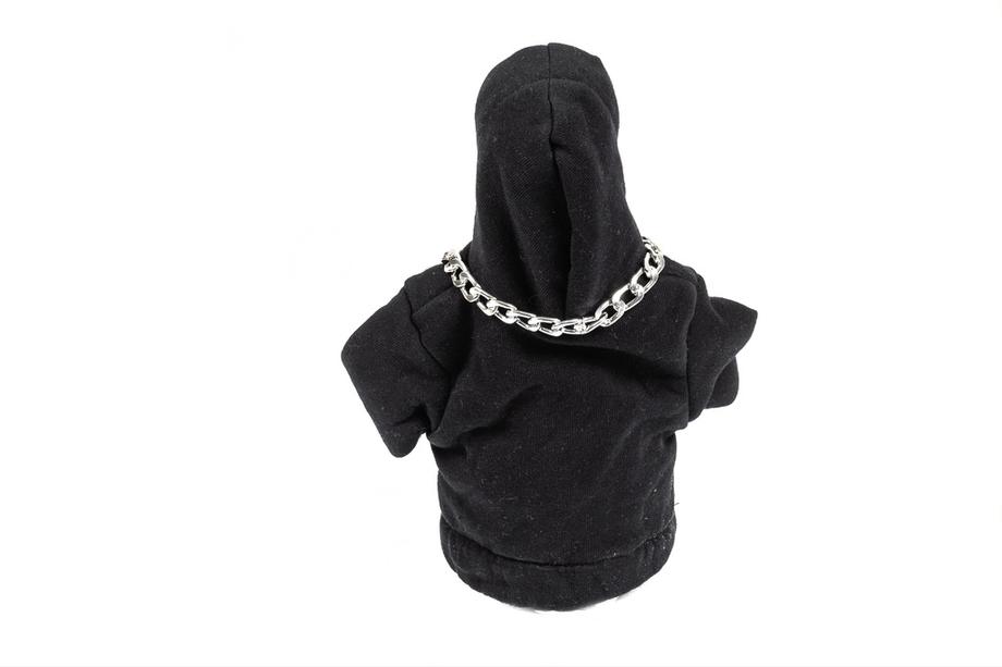 Gear Shift Cover Hoodie Style (Black, White Drawstring) Photo 4