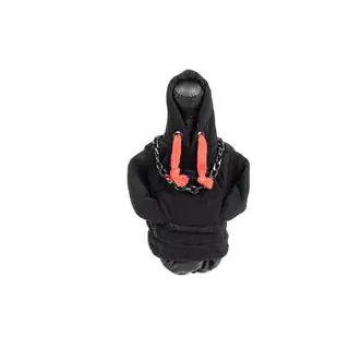 Gear Shift Boot Hoodie Style (Black, Red Cord) photo 1