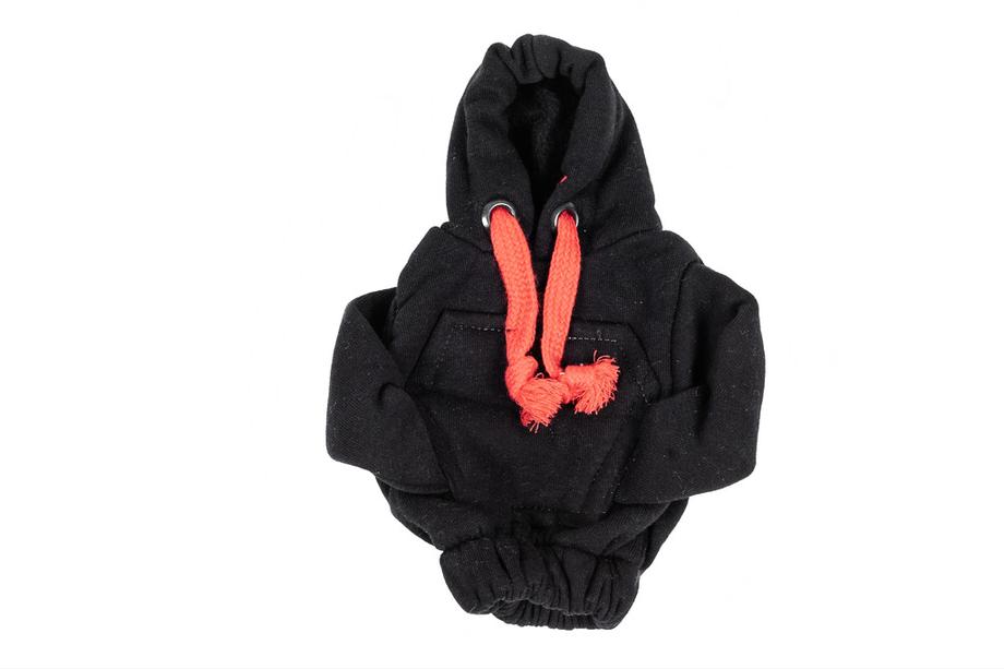 Gear Shift Boot Hoodie Style (Black, Red Cord) Photo 3