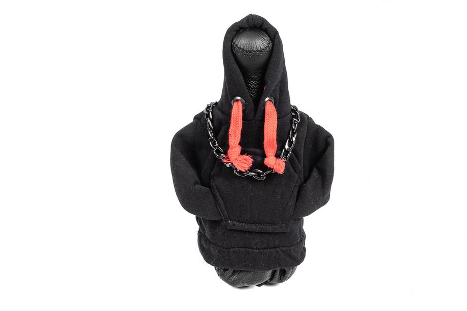 Gear Shift Boot Hoodie Style (Black, Red Cord) Photo 1