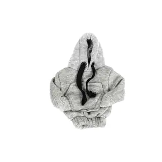 Gear Shift Cover Hoodie (grey, black drawstring) photo 2