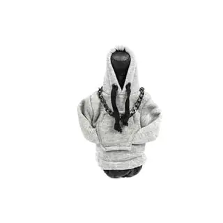Gear Shift Cover Hoodie (grey, black drawstring) photo 1