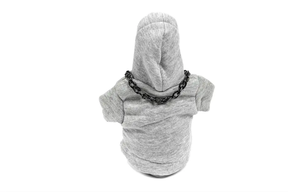 Gear Shift Cover Hoodie (grey, black drawstring) Photo 4
