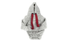 Gear Shift Cover Hoodie (grey, burgundy cord) photo 2