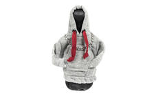Gear Shift Cover Hoodie (grey, burgundy cord) photo 1