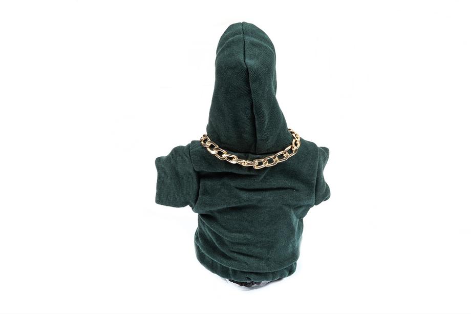 Gear Shift Knob Cover Hoodie Style (green, orange drawstring) Photo 4