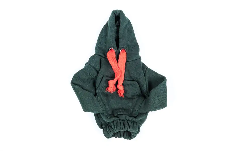 Gear Shift Cover Hoodie Style (green, red drawstring) Photo 3
