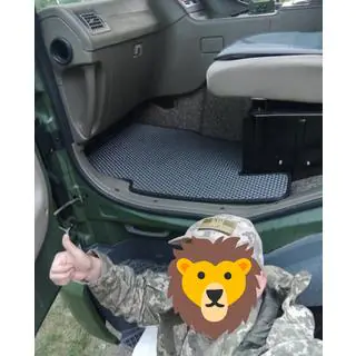 EVA floor mats only for military vehicles (black)