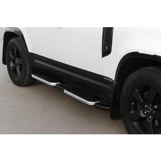 OEM Silver Side Steps (for 110/130, 2 pcs)