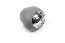 Renault Megane III 2009-2016 Gear Shift Knob 5-Speed 8200276415 (Grey+Chrome) photo 3