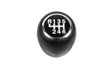 Fiat Doblo II 2010-2022 Gear Shift Knob 6-Speed V4 55346753 (black+chrome) photo 3