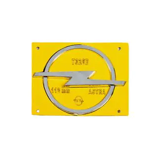 Badge Opel 7326D (110mm x 140mm) photo 1
