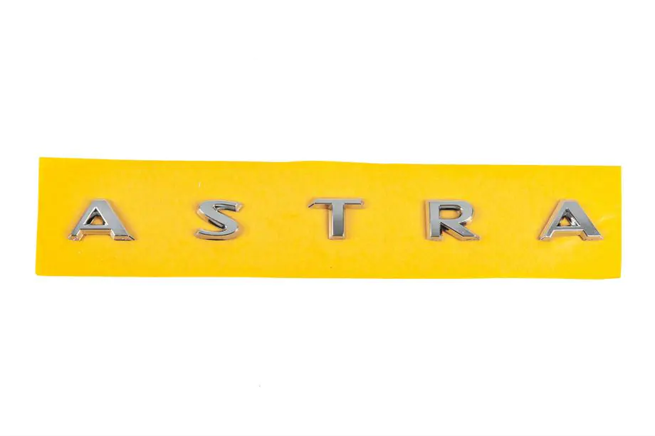 Opel Astra J 2009-2015 Emblem Astra 177227AJ (225mm x 16mm) Image